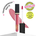 Nykaa Matte To Last ! Transferproof Liquid Lipstick - Le Pondy-15 | Grocsy