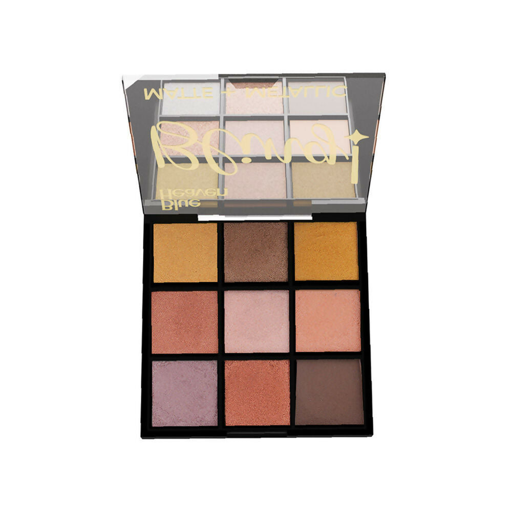 Blue Heaven Bling 9 In 1 Eyeshadow Palette - Sunset Warmth | Grocsy