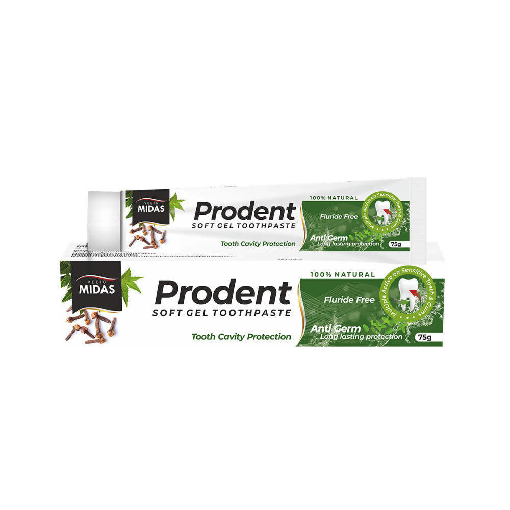 Vedic Midas Prodent Softgel Toothpaste | Grocsy