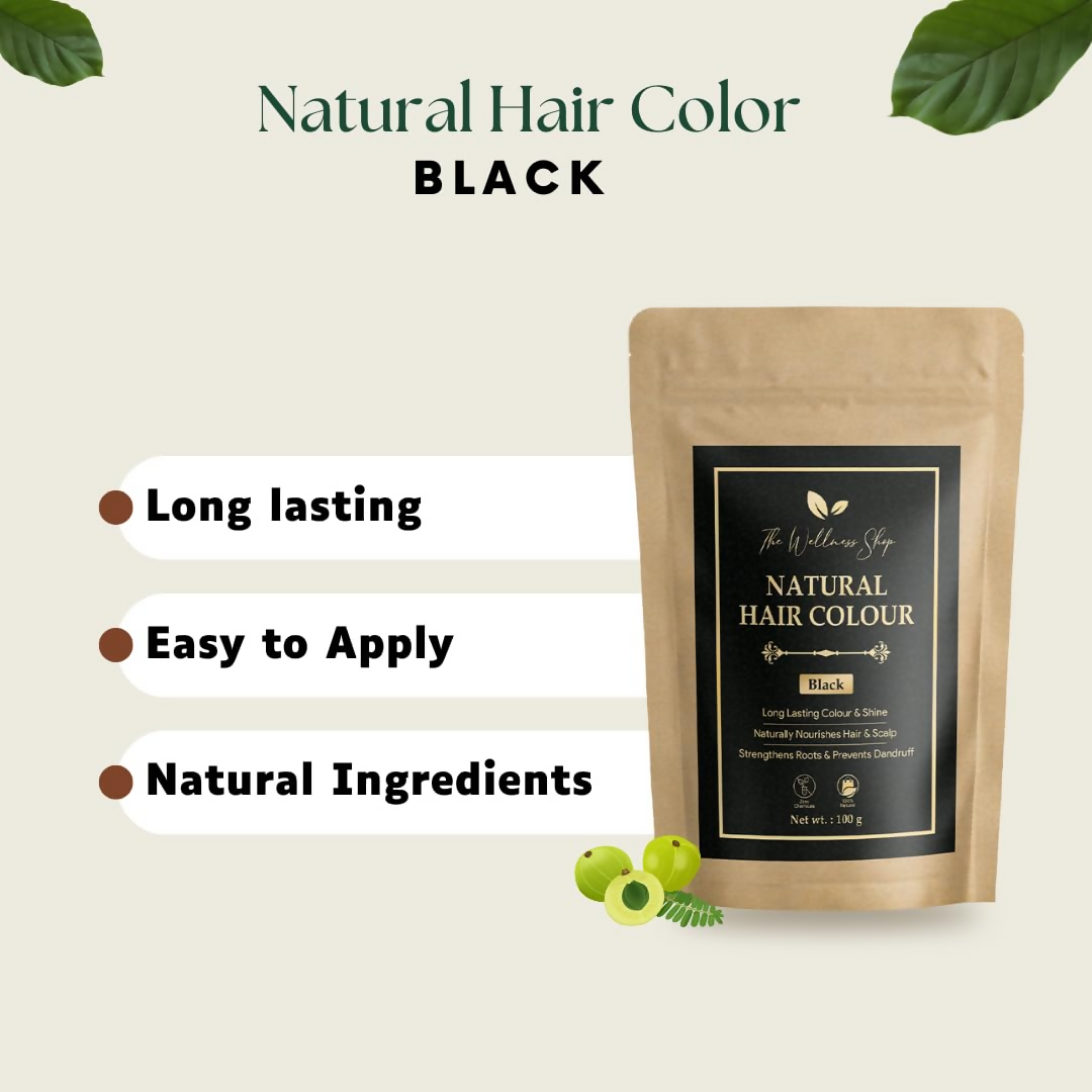 The Wellness Shop Natural Black Hair Colour | Grocsy