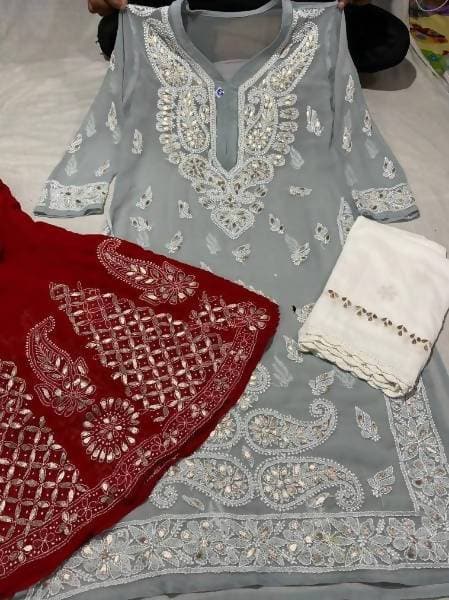Arfa Fashion House New Collection Of Chikankari Gota Patti Lovers | Grocsy