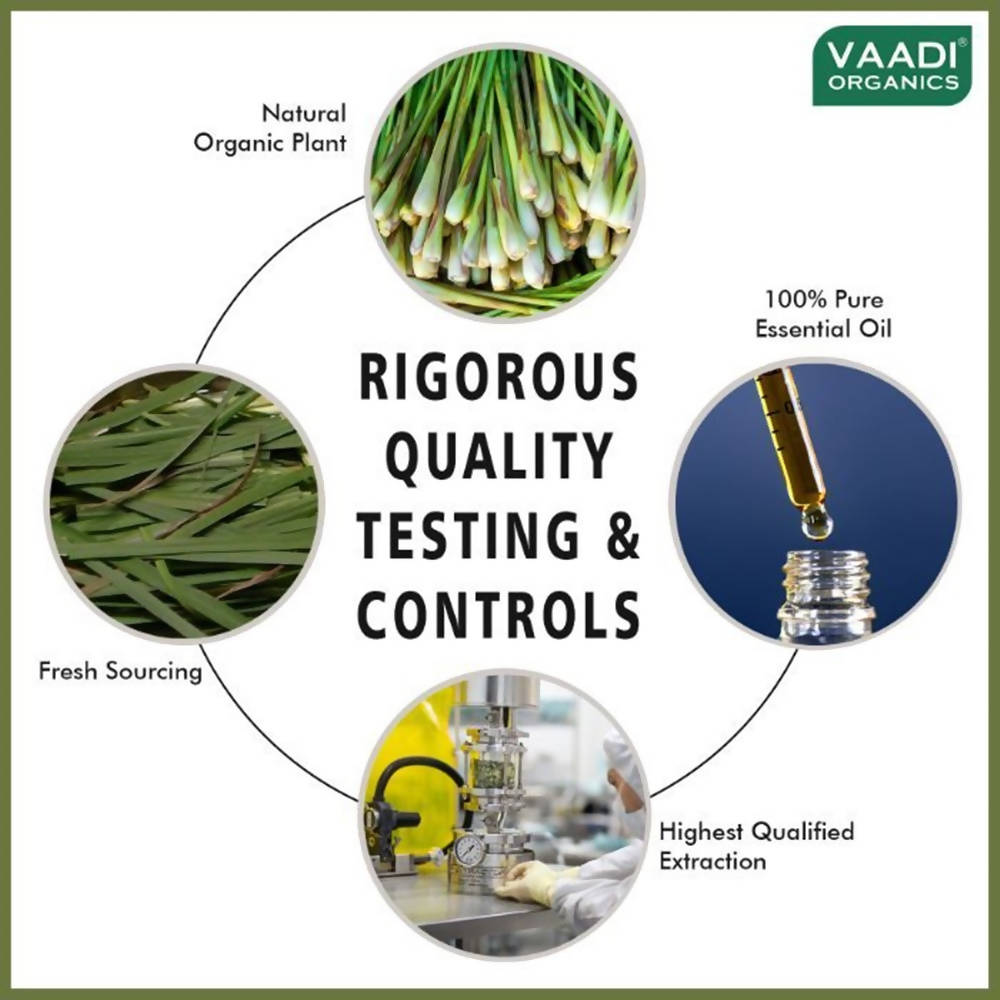 Vaadi Herbals Lemongras Oil Therapeutic Grade | Grocsy