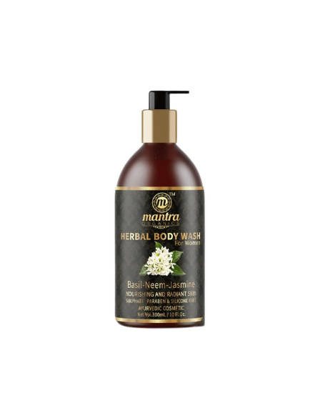 Mantra Organics Herbal Body Wash For Women | Grocsy