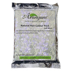Aranyam Natural Colour and Nourish Hair Pack - Soft Black | Grocsy