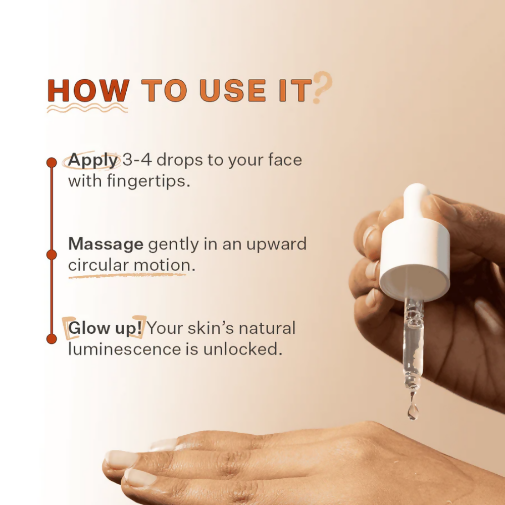 Bayla Skin Peach & 2% Alpha Arbutin Triple-Action Face Serum | Grocsy