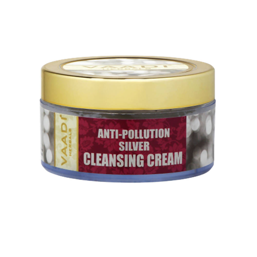 Vaadi Herbals Anti-Pollution Silver Cleansing Cream | Grocsy