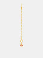 Ruby Raang Soft Bloom Kundan Maang Tikka | Grocsy