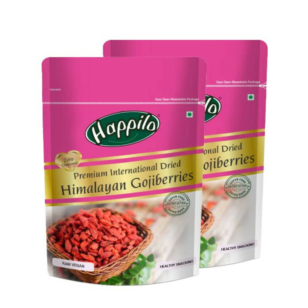 Happilo 100% Natural Himalayan Dried Gojiberries | Grocsy