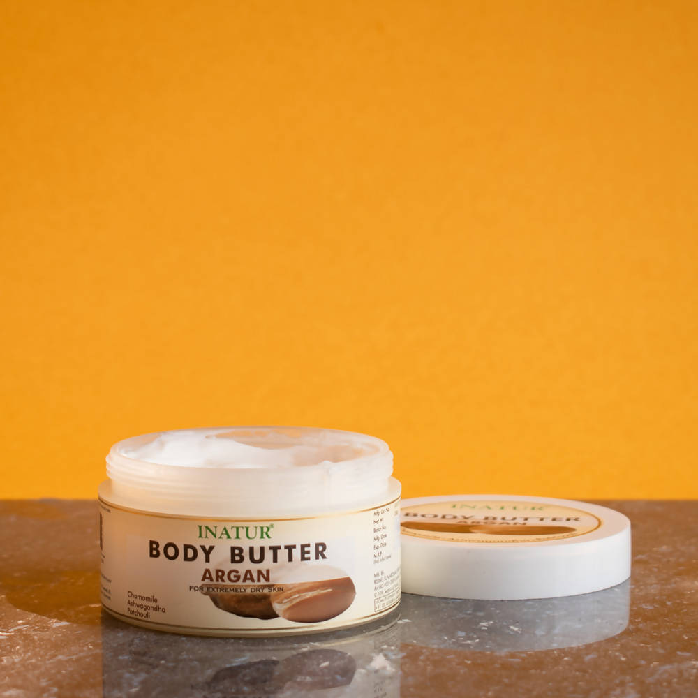 Inatur Argan Body Butter For Extremely Dry Skin | Grocsy
