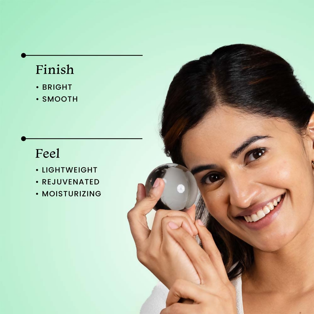 Foxtale Brightening Under Eye Cream with Vitamin-C, Caffeine & Hyaluronic Acid | Grocsy