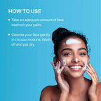 Dermdoc 1% Niacinamide & 0.5% Vitamin C Gentle Foaming Face Wash | Grocsy