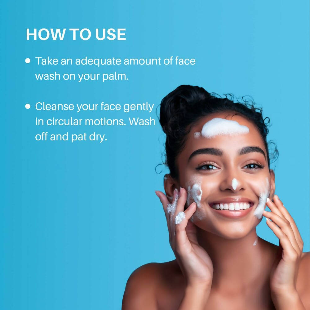 Dermdoc 1% Niacinamide & 0.5% Vitamin C Gentle Foaming Face Wash | Grocsy