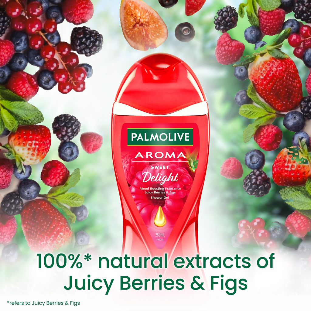 Palmolive Aroma Sweet Delight Body Wash With Juicy Berries & Figs | Grocsy
