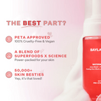 Bayla Skin Watermelove 1% Salicylic Acid Anti-Acne Foaming Face Wash | Grocsy