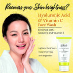 Globus Naturals Hyaluronic Acid & Vitamin C Face Wash | Grocsy