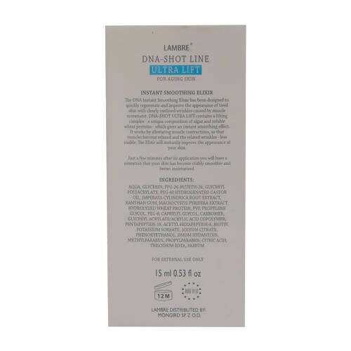 Lambre DNA-Shot Line Ultra Lift Serum For Aging Skin | Grocsy