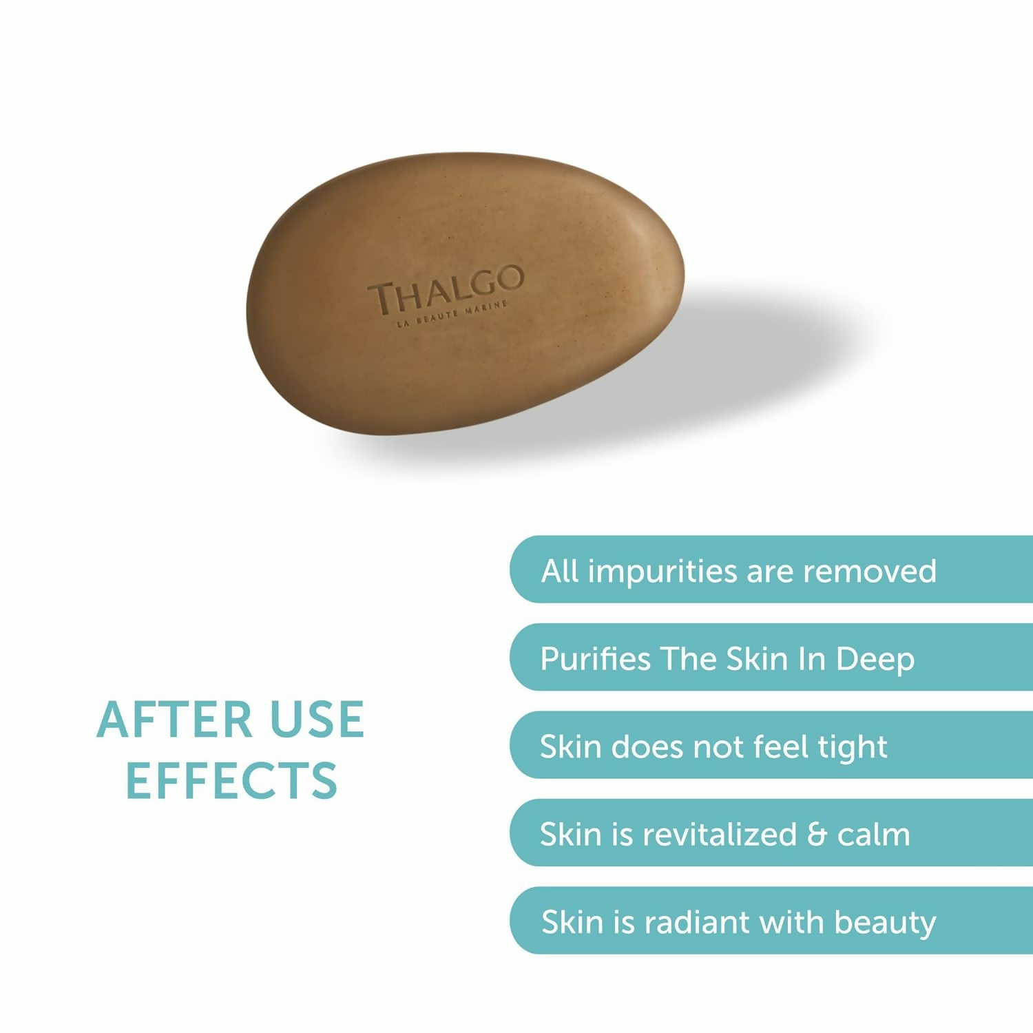 Thalgo Marine Algae Solid Cleanser - Revitalising Face Cleanser For Detoxifying & Smoothing Skin Texture | Grocsy