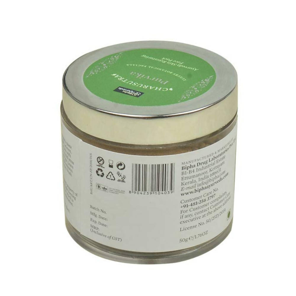 Bipha Ayurveda Charusutra Purvika Face Pack | Grocsy