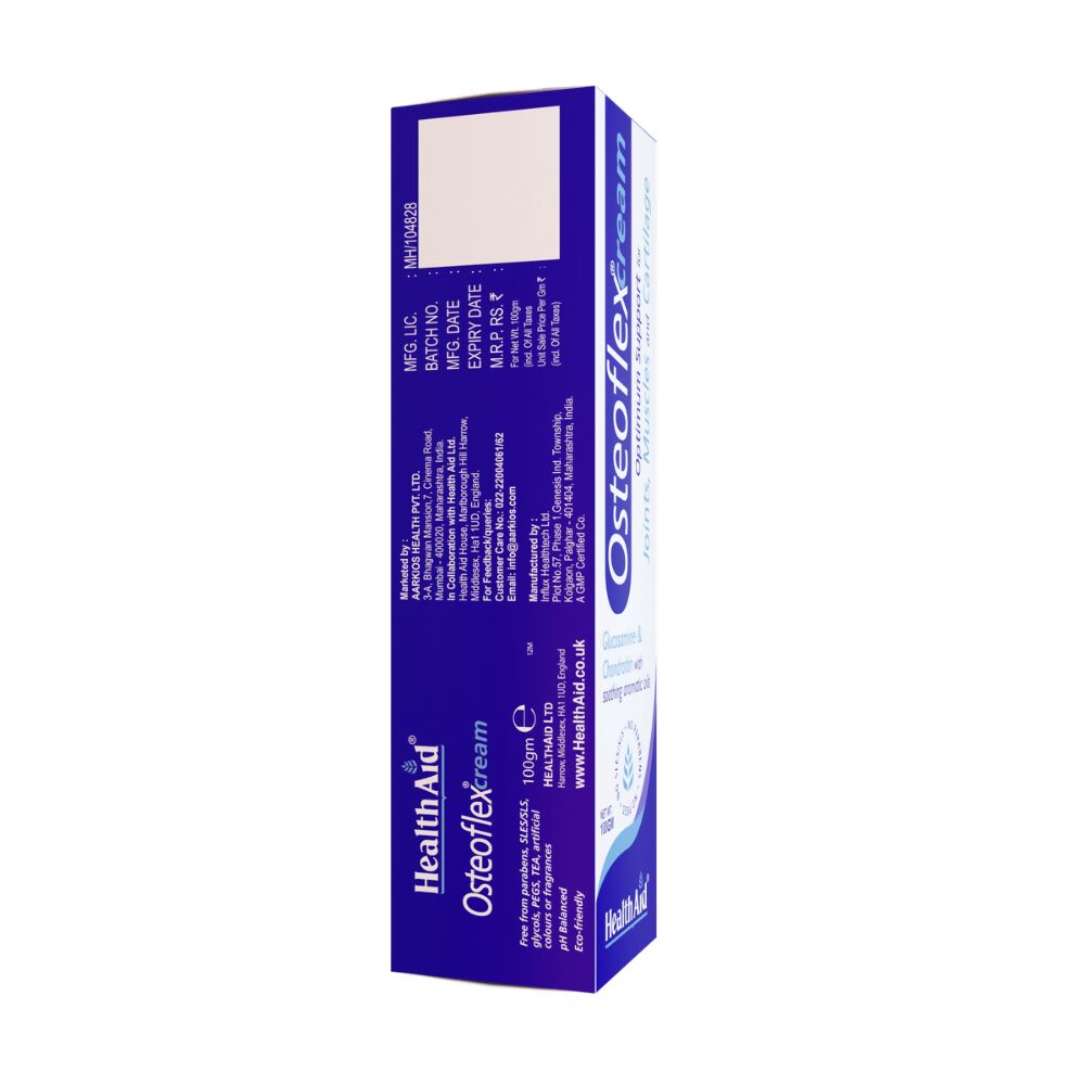HealthAid Osteoflex Glucosamine & Chondroitin with Soothing Aromatic Oils Cream | Grocsy
