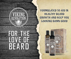Viking Revolution Beard Wash and Beard Conditioner Combo | Grocsy