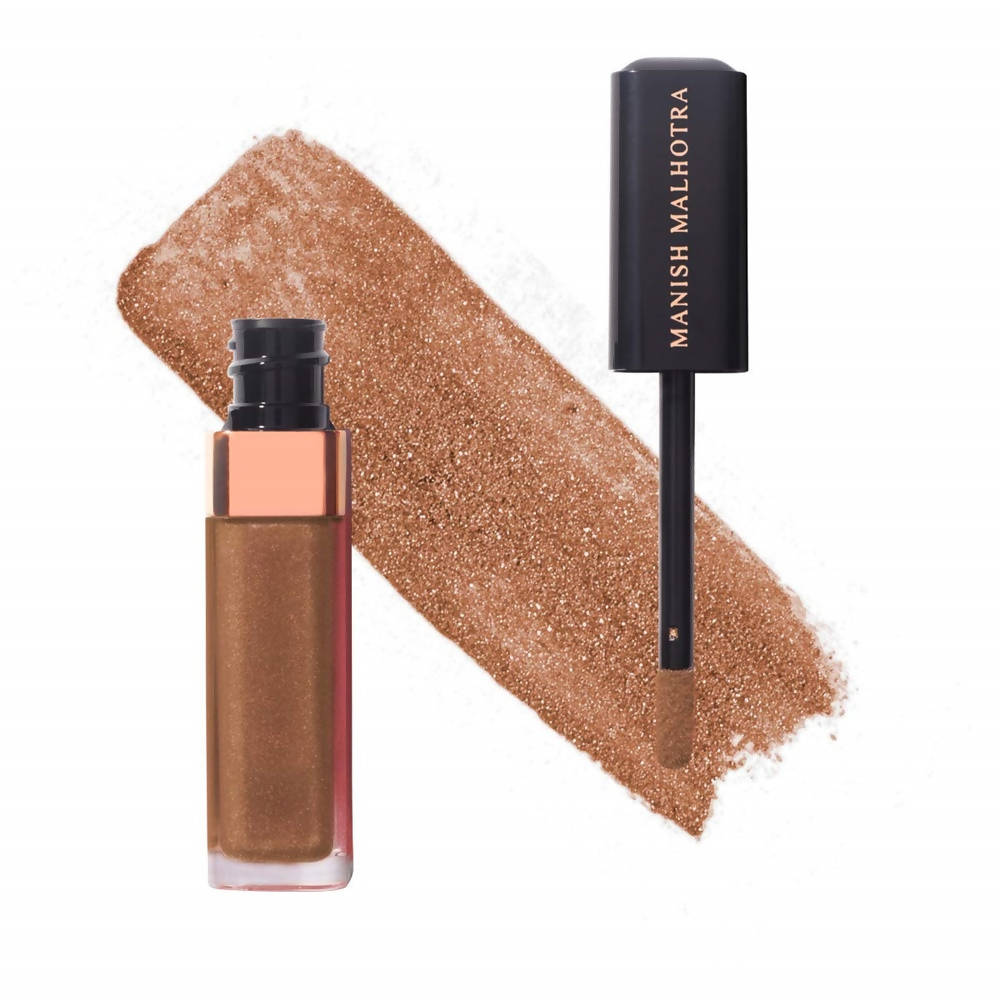 Manish Malhotra Hi-Shine Lip Gloss - Copper Rose | Grocsy