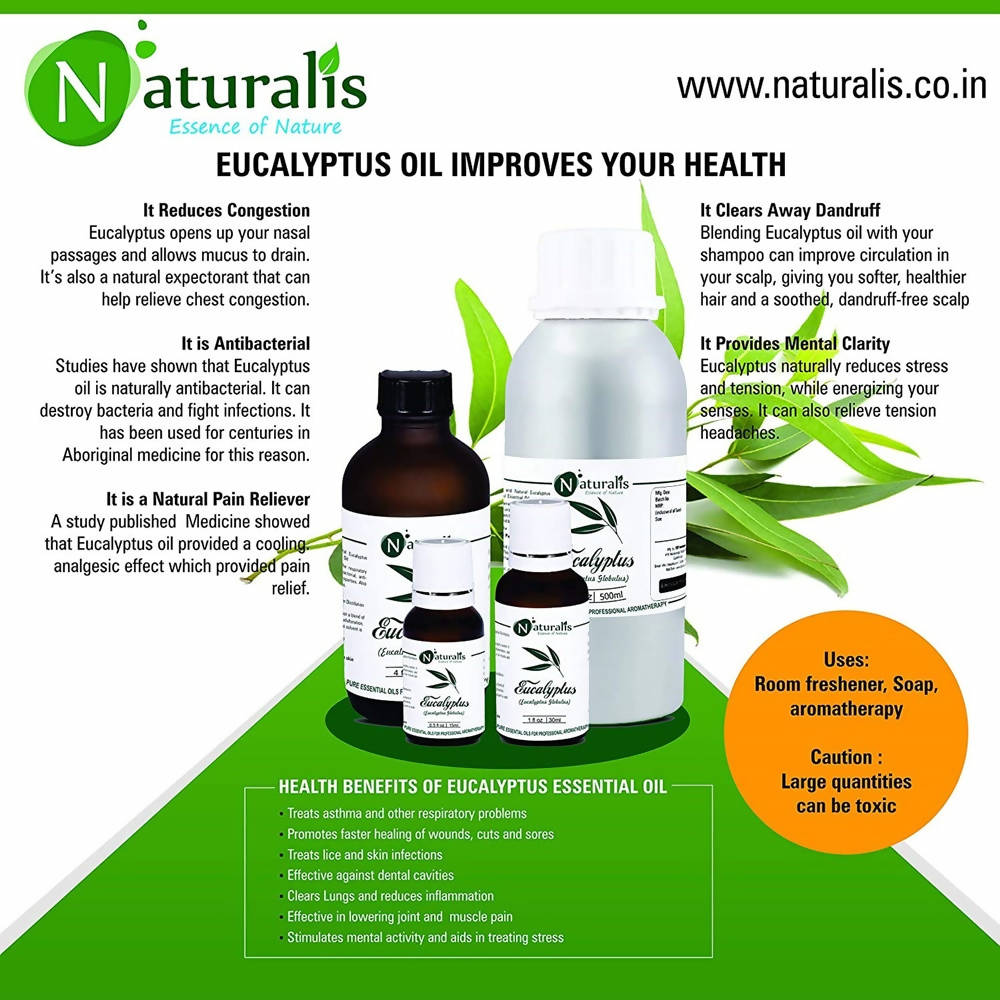 Naturalis Essence of Nature Eucalyptus Essential Oil | Grocsy