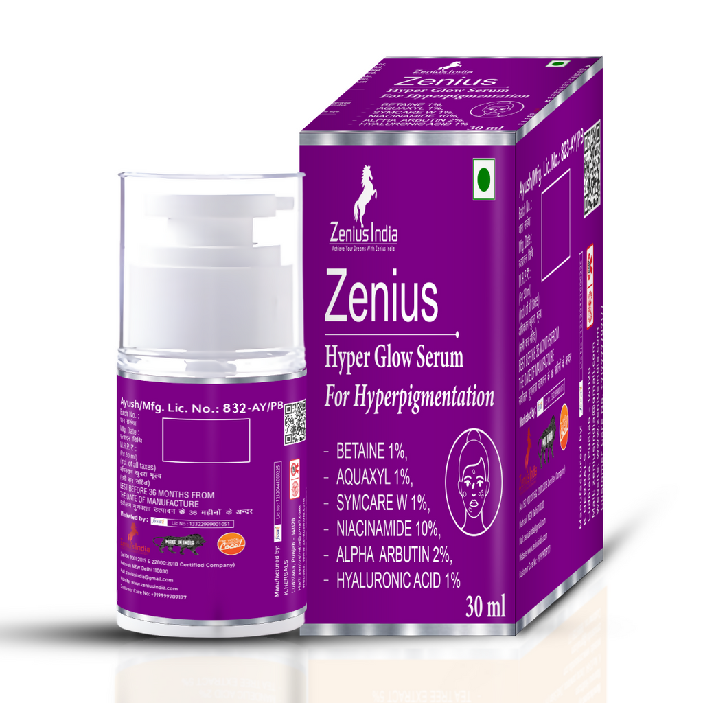 Zenius Hyper Glow serum for Hyperpigmentation | Grocsy