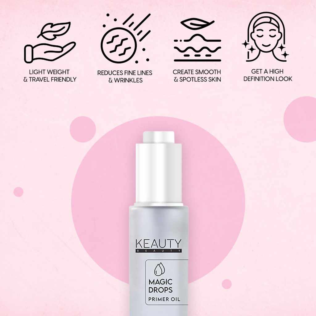 Keauty Beauty Magic Drop Primer Oil | Grocsy