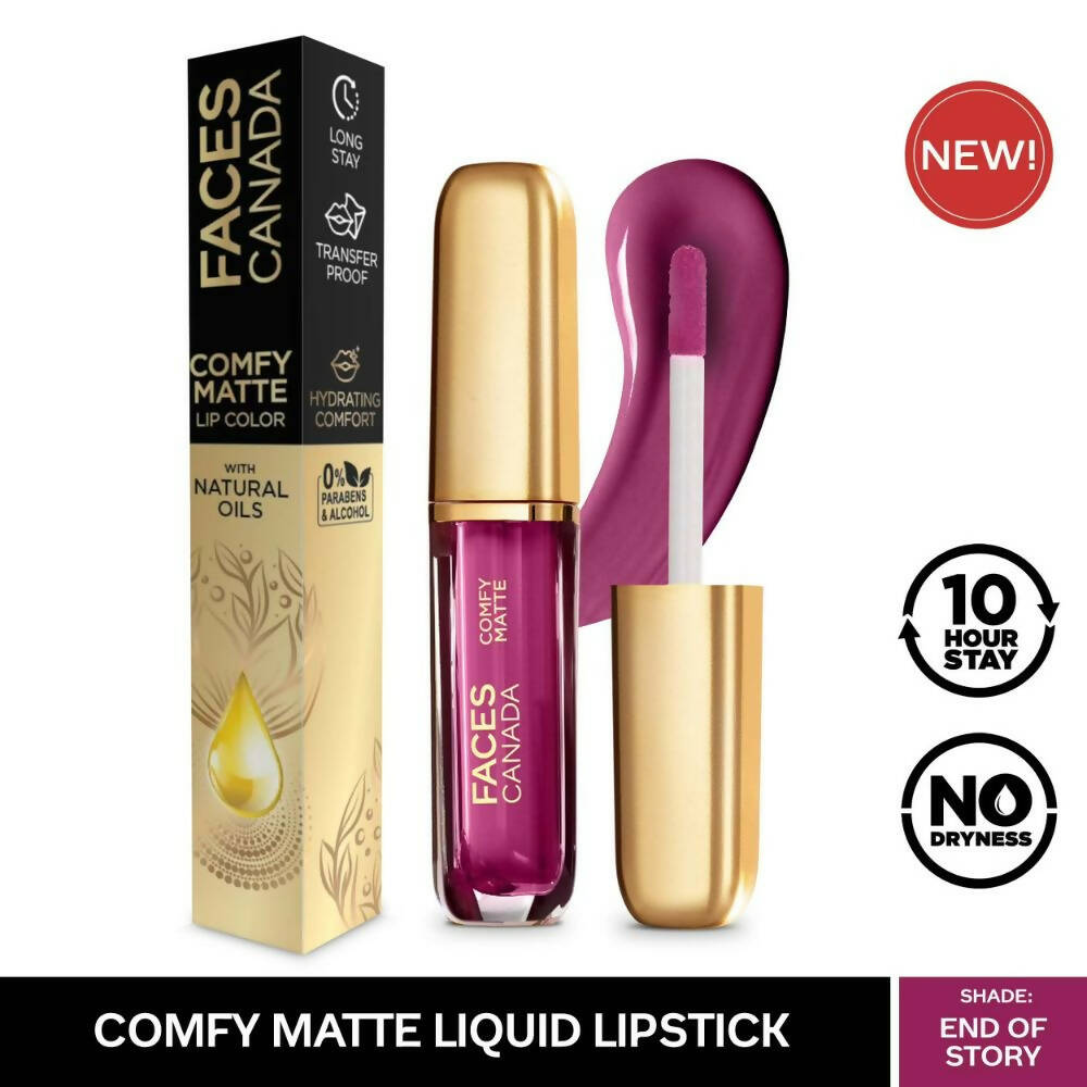 Faces Canada Comfy Matte Lip Color - End Of Story 03 | Grocsy
