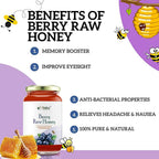 Riddhish Herbals Raw Organic Berry Honey | Grocsy