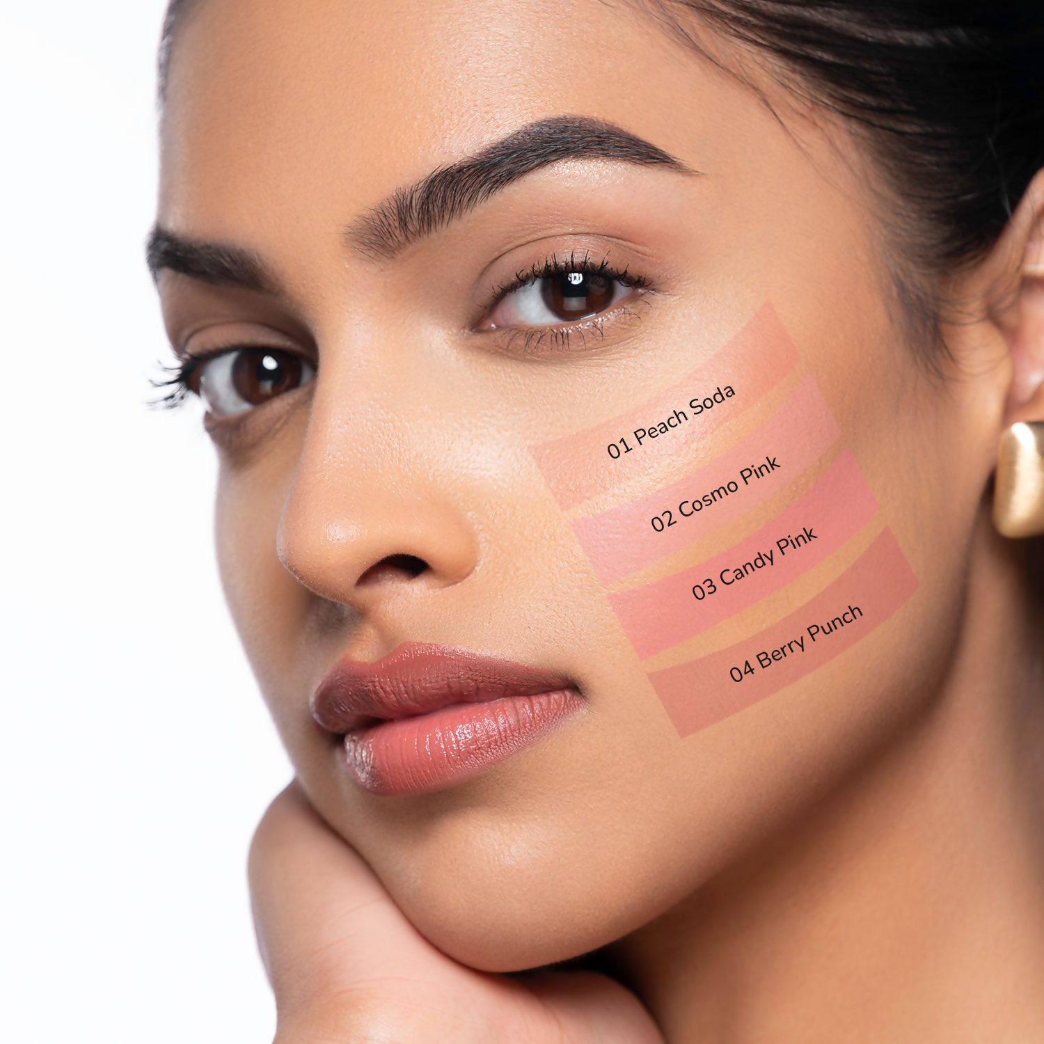 Mila Beaute Babe Blush Powder Blush - Peach Soda | Grocsy