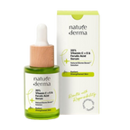 Nature Derma 20% Vitamin C + E & Ferulic Acid Serum | Grocsy