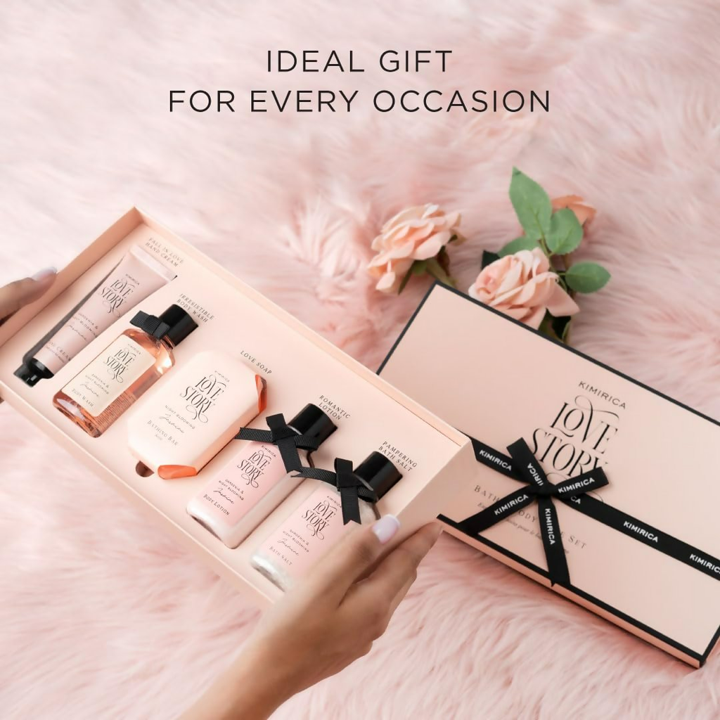 Kimirica Love Story Luxury Bath & Body Care Set | Grocsy