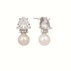 Nuyug Pearl Elegance Anti Tarnish Studs | Grocsy