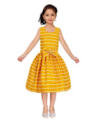 Asmaani Kids Party Wear Stylish Dresses, Perfect for Parties, Functions & Vacations - Yellow | Grocsy