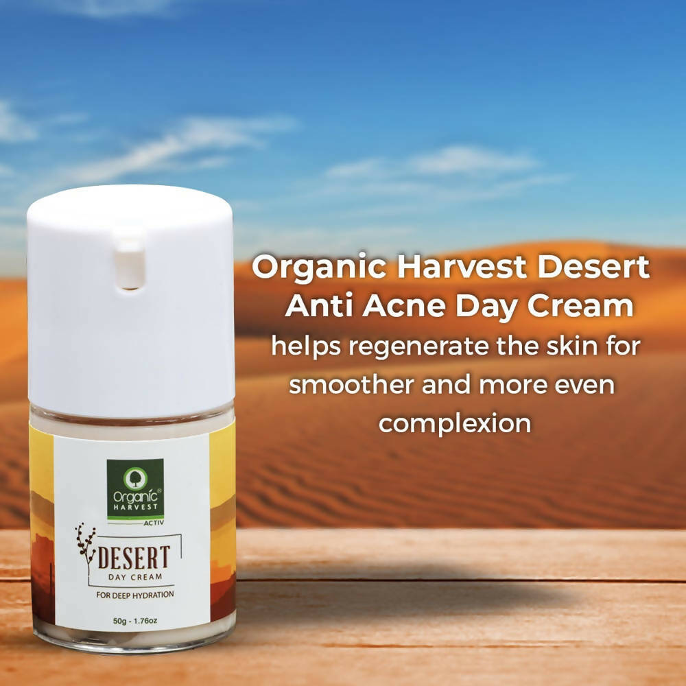 Organic Harvest Desert Day Cream For Deep Hydration | Grocsy