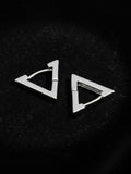 NVR Men's Multicolour Geomatric Shaped Stud Earrings | Grocsy