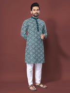Traditional Readymade Kurta Pajama for Men by Infinity Export | Grocsy