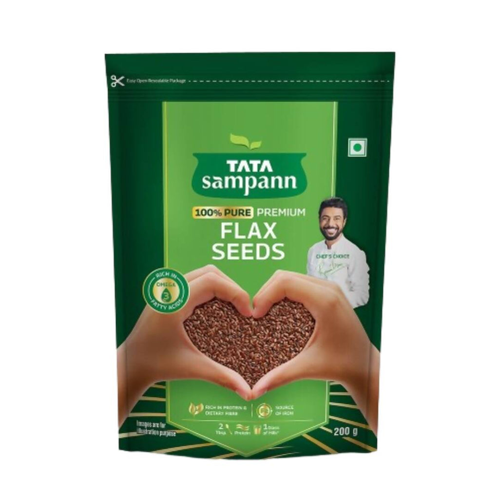 Tata Sampann Premium Flax Seeds | Grocsy