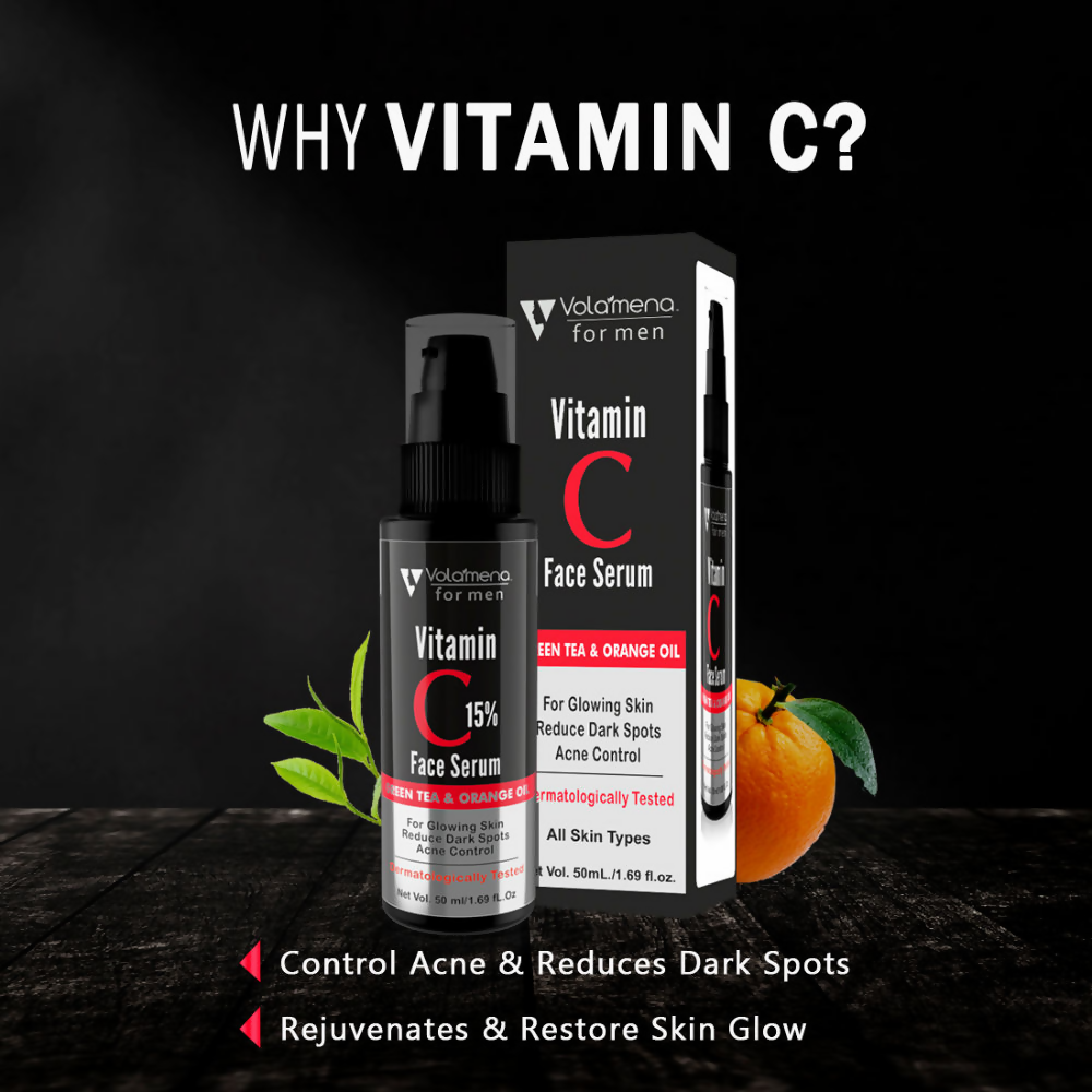 Volamena Vitamin C Men's Hair Serum | Grocsy
