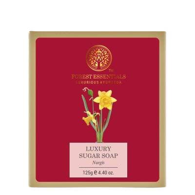 Forest Essentials Luxury Sugar Soap Nargis | Grocsy