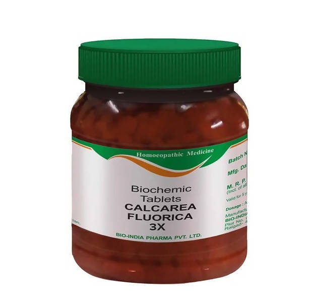 Bio India Homeopathy Calcarea Fluorica Biochemic Tablets | Grocsy