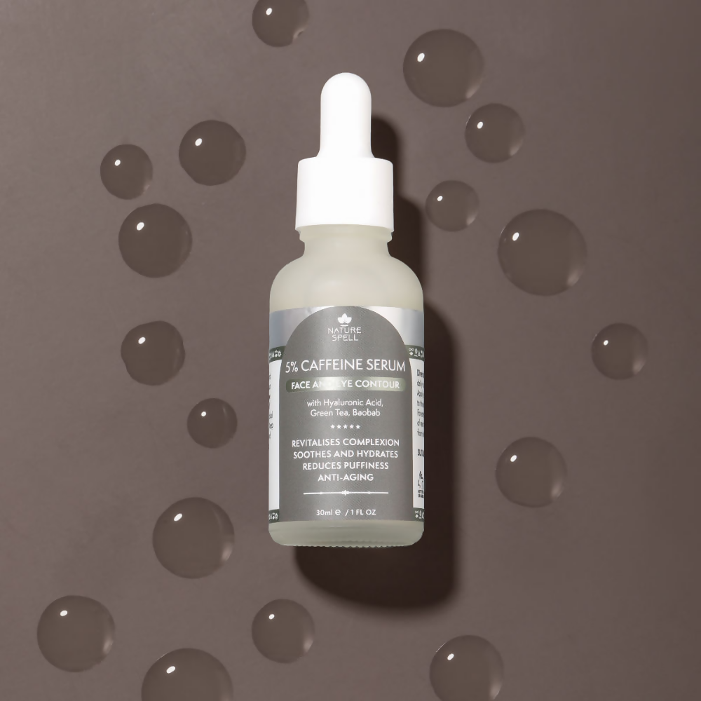 Nature Spell Caffeine Serum And Face & Eye Contour | Grocsy