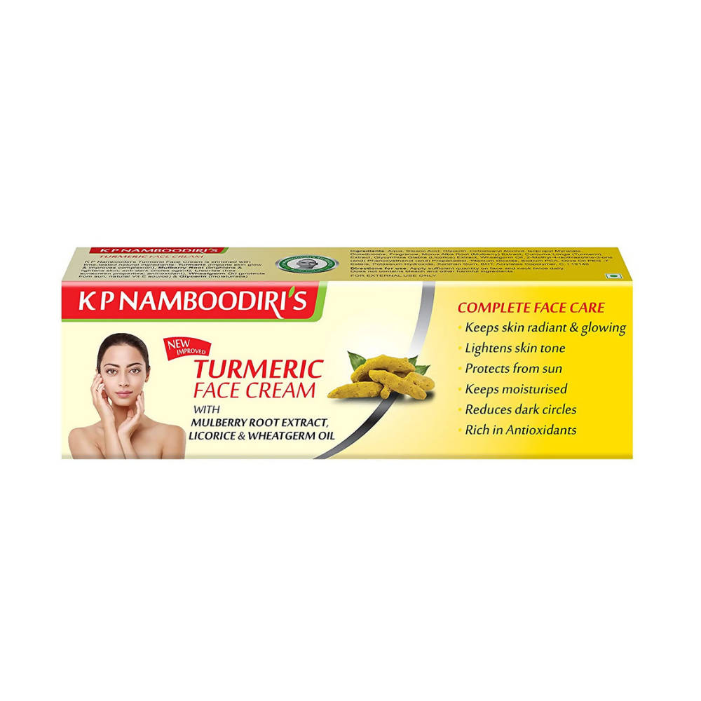 Kp Namboodiri's Turmeric Face Cream | Grocsy