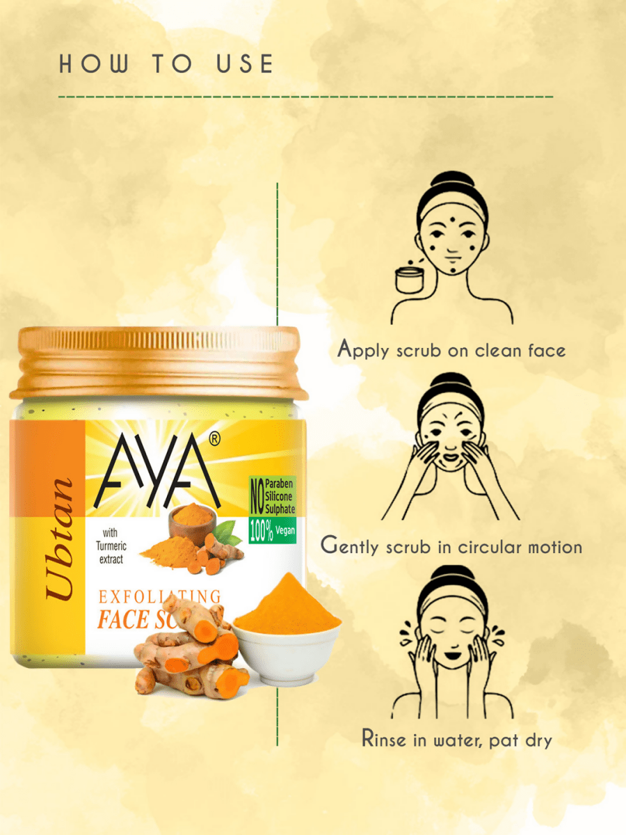 AYA Ubtan Exfoliating Face Scrub | Grocsy