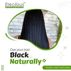 Elecious Naturals Indigo and Henna powder for Black Hair | Grocsy