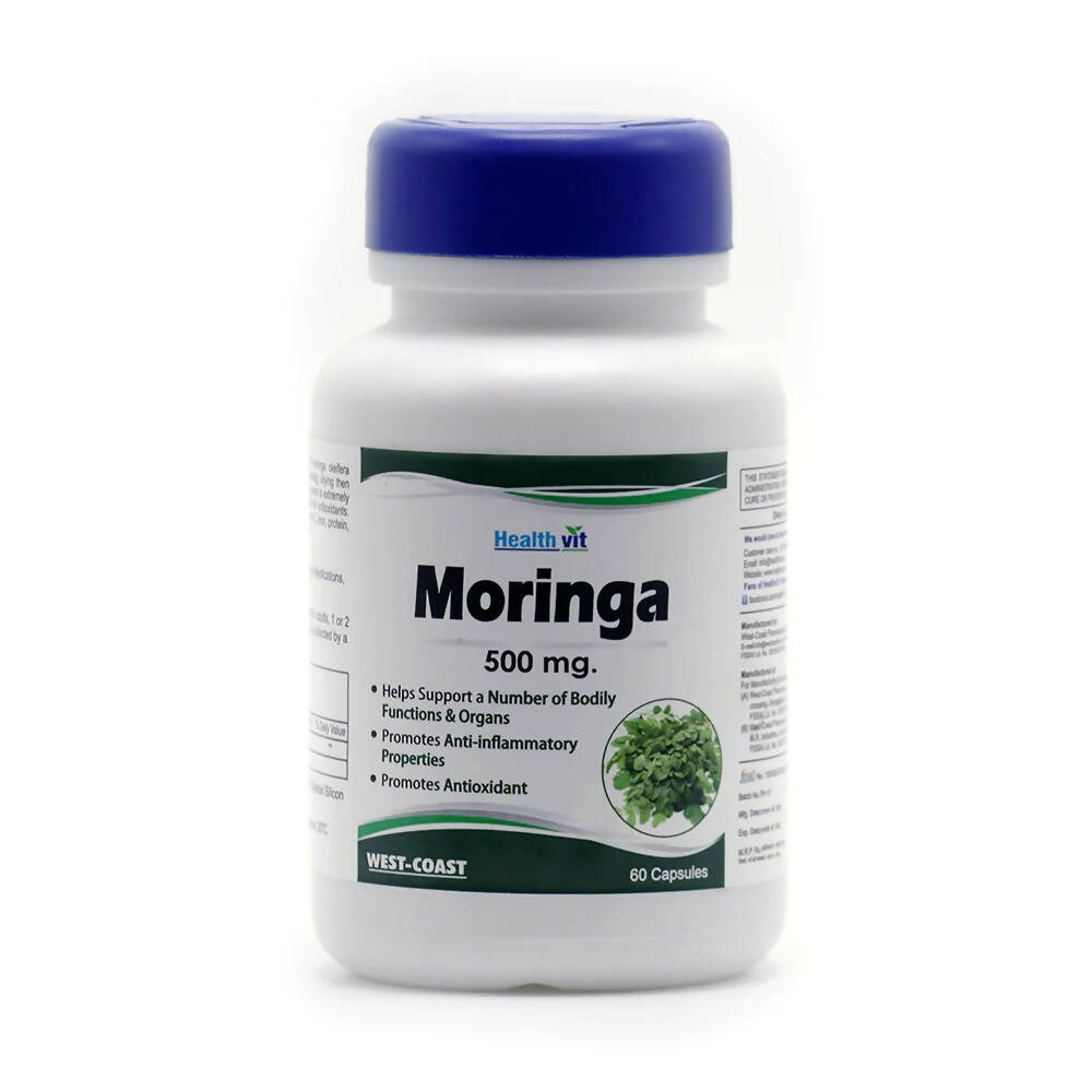 Healthvit Moringa Capsules | Grocsy