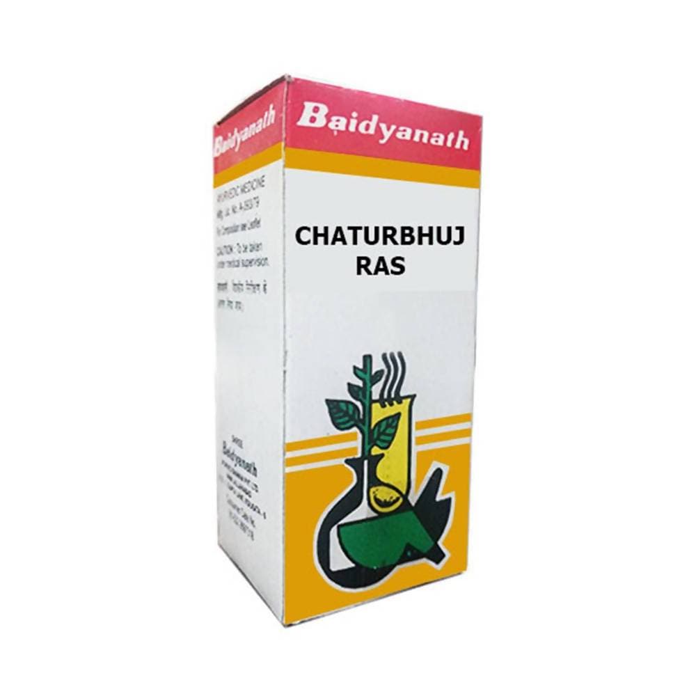 Baidyanath Chaturbhuj Ras Tablets | Grocsy