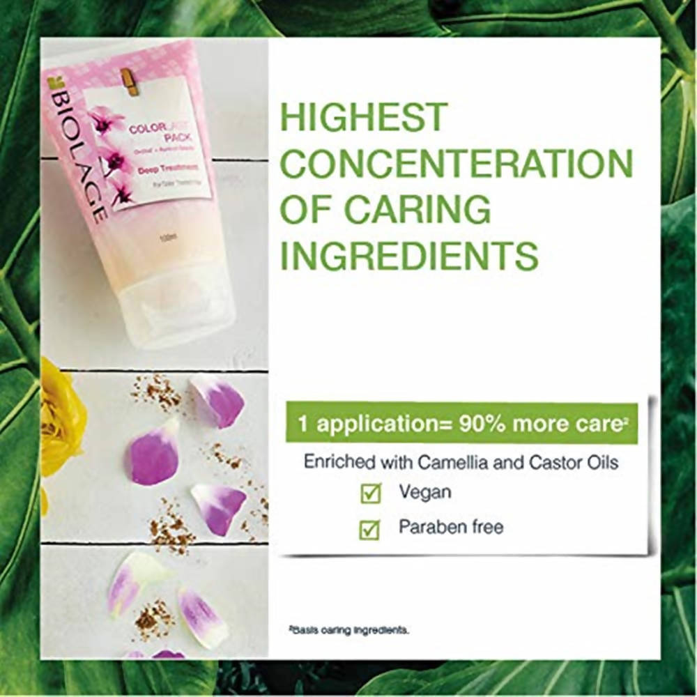 Matrix Biolage ColorLast Deep Treatment Pack for Color Treated Hair | Grocsy