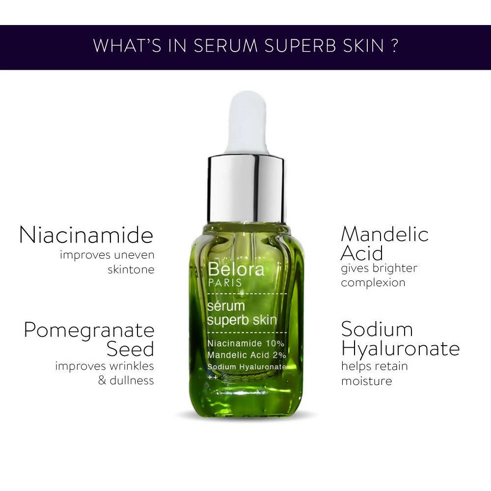 Belora Paris Superb Skin - Niacinamide Serum | Grocsy